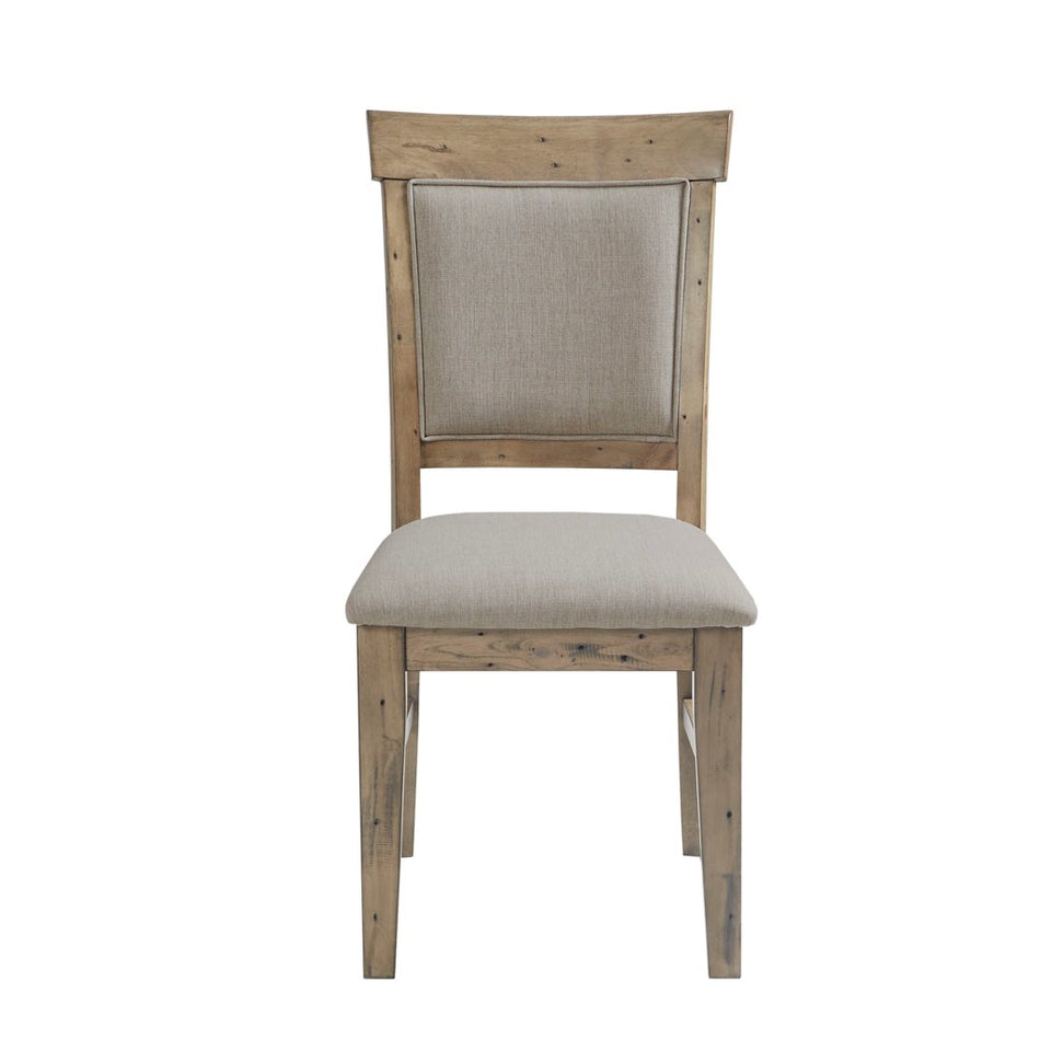 Oliver Dining Side Chair Set of 2 - Cream / Grey