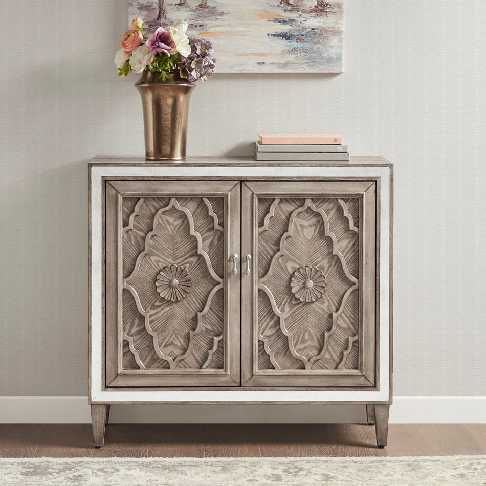 Madison Park Annalise 2 -Door Accent Cabinet - Natural