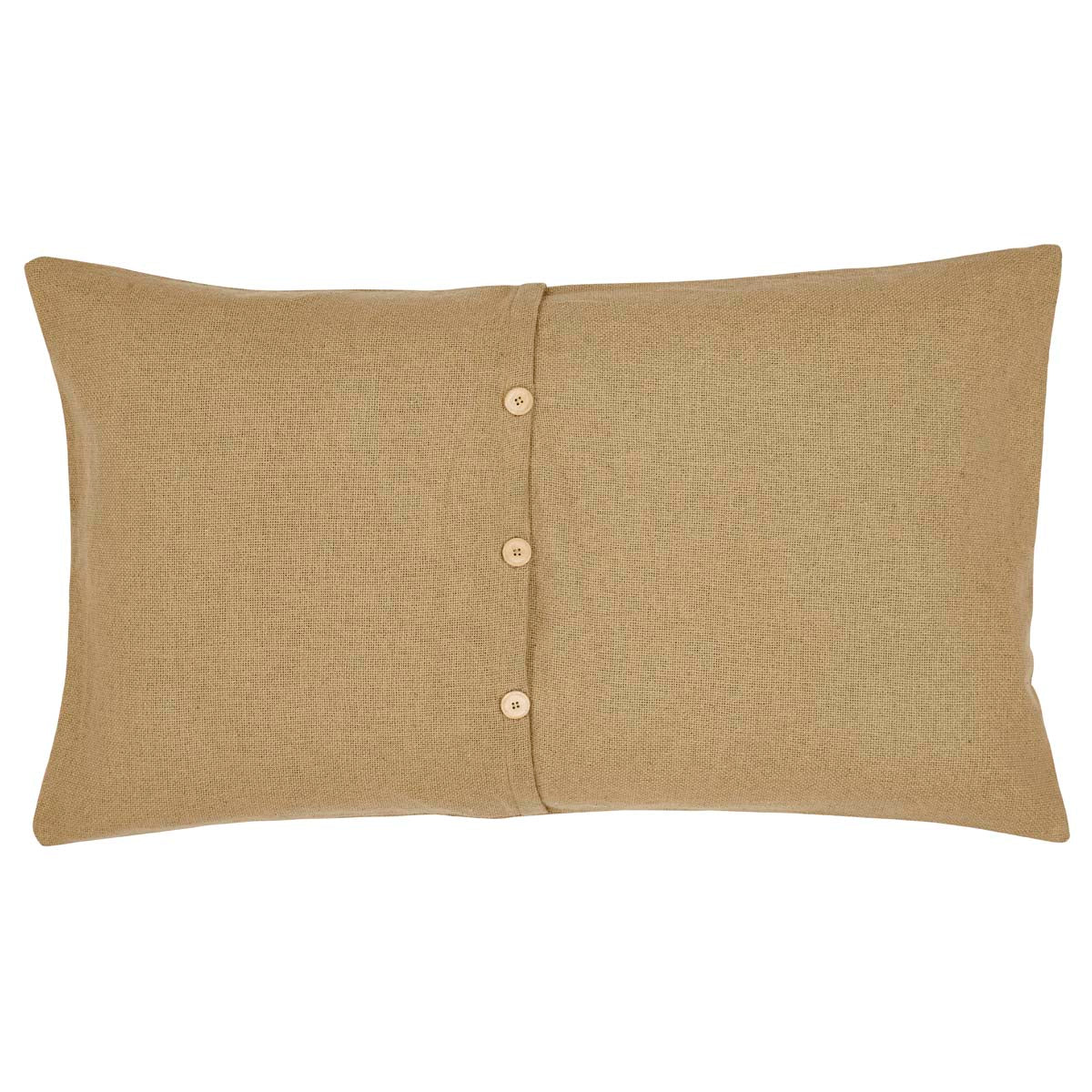 April & Olive Burlap Natural King Sham 21x37 By VHC Brands