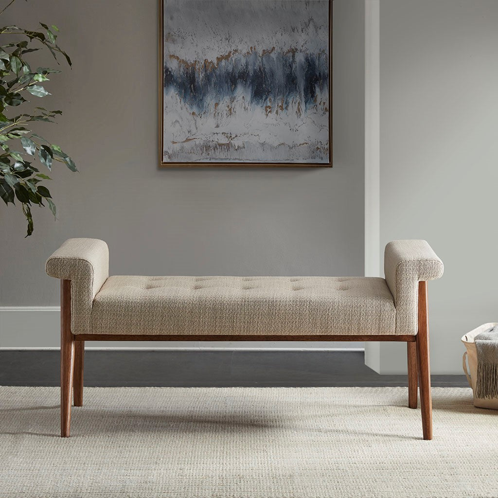 INK+IVY Mason Accent Bench - Tan 