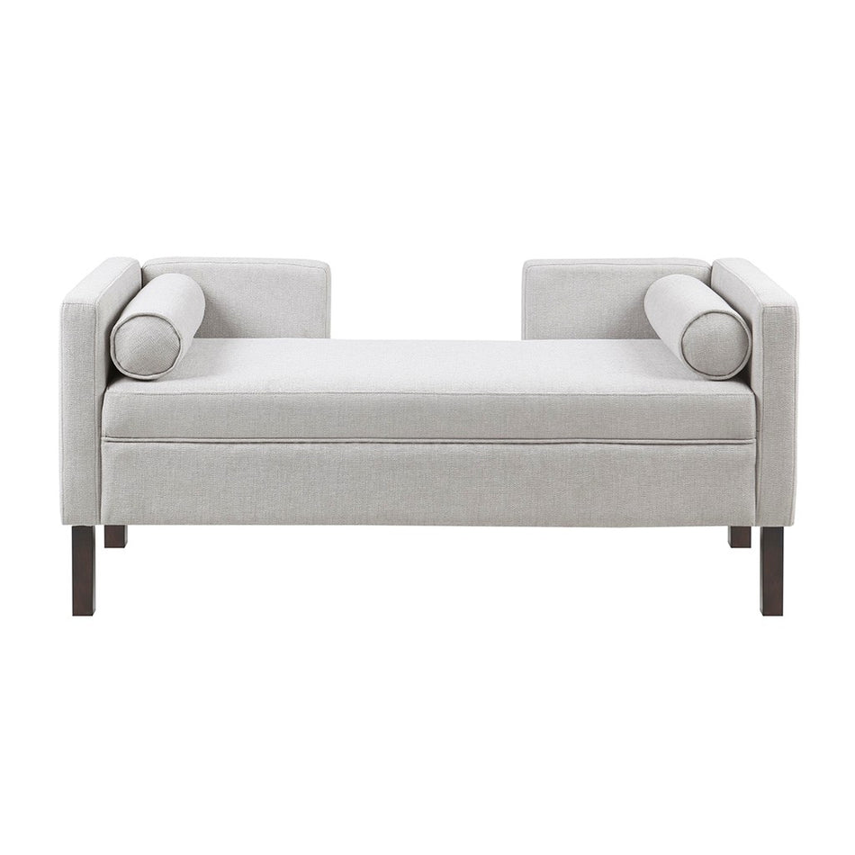 Bradford Upholstered Accent Bench - Gray