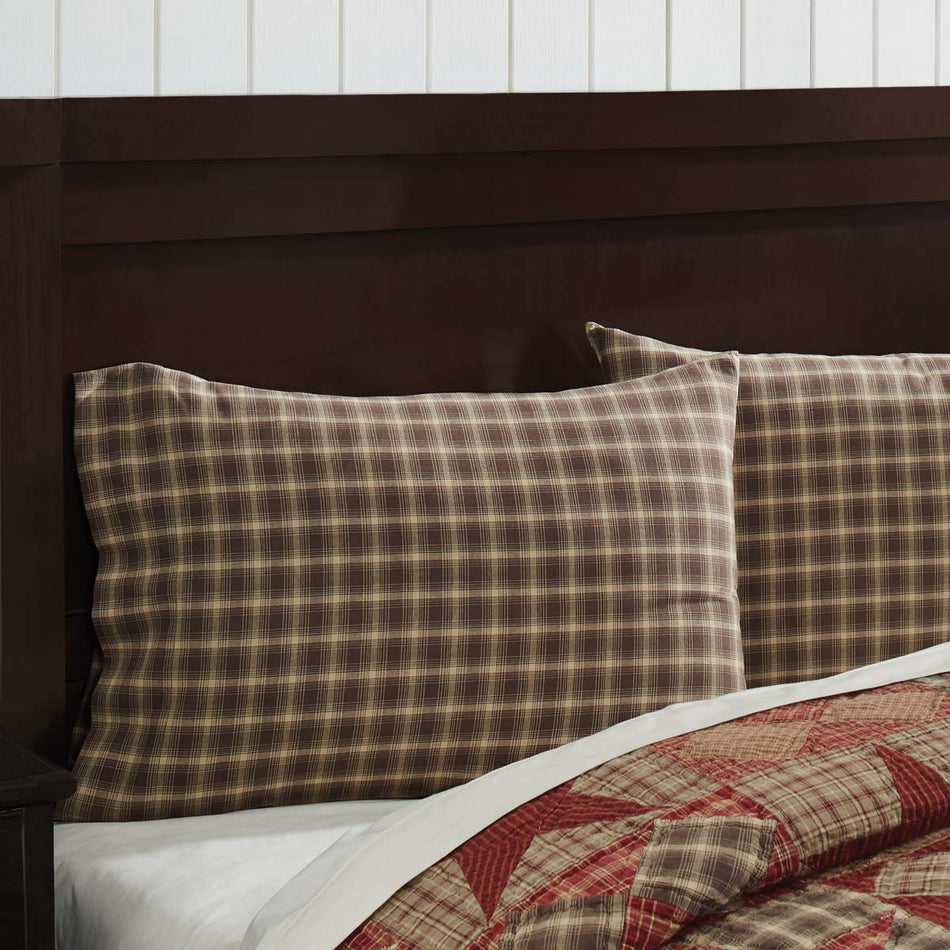 Oak & Asher Dawson Star Standard Pillow Case Set of 2 21x30 By VHC Brands