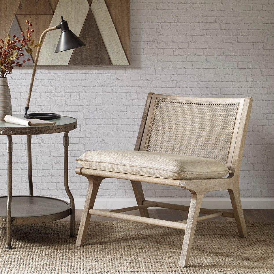 INK+IVY Melbourne Accent Chair - Tan / Natural 
