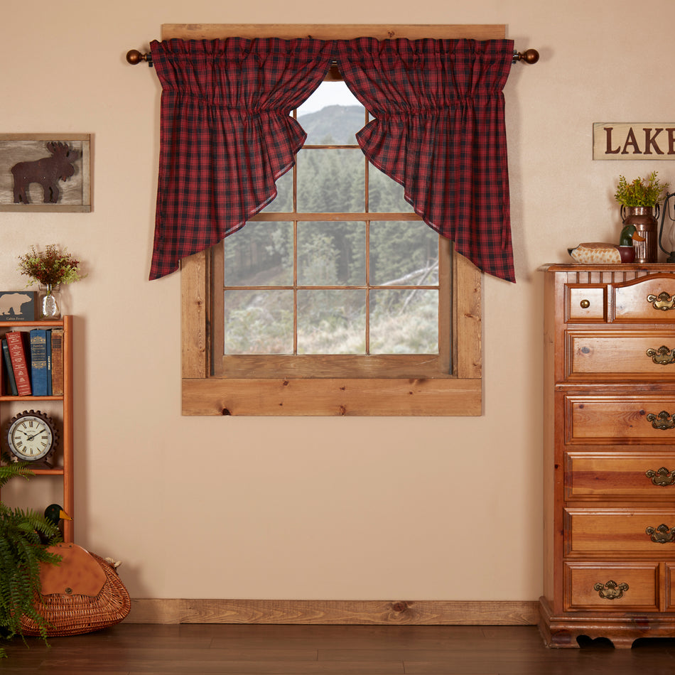 Oak & Asher Cumberland Prairie Swag Set of 2 36x36x18 By VHC Brands