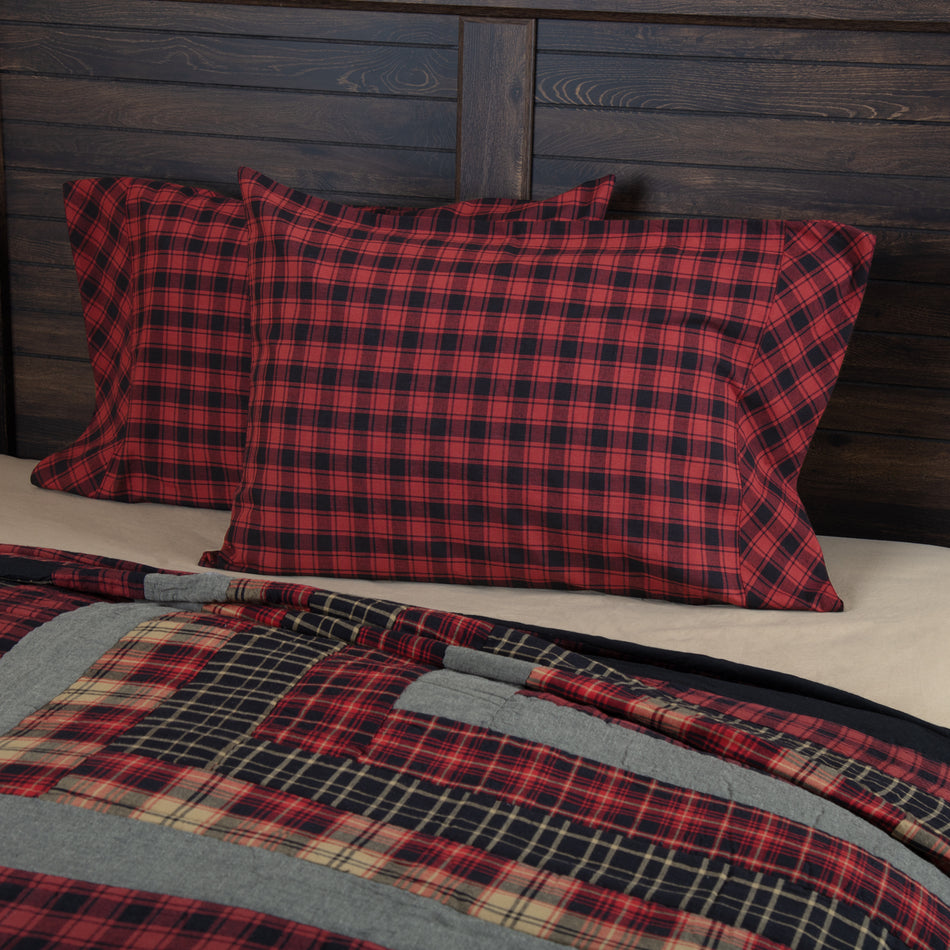 Oak & Asher Cumberland Standard Pillow Case Set of 2 21x30 By VHC Brands