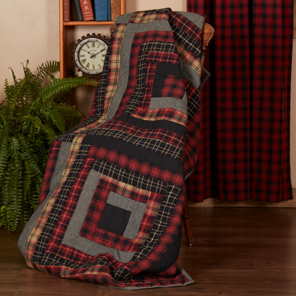 Oak & Asher Cumberland Quilted Throw 70x55 By VHC Brands