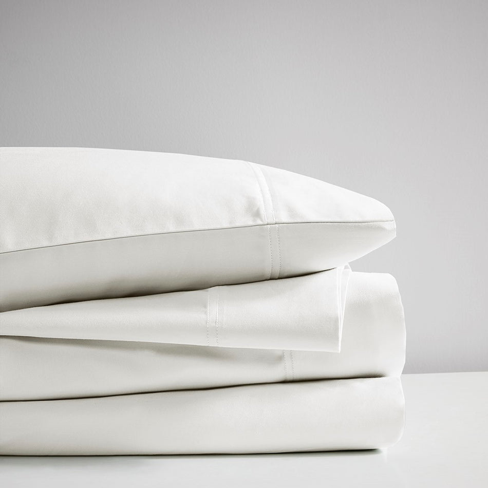 Rayon from Bamboo 4PC Sheet Set - White - Cal King Size