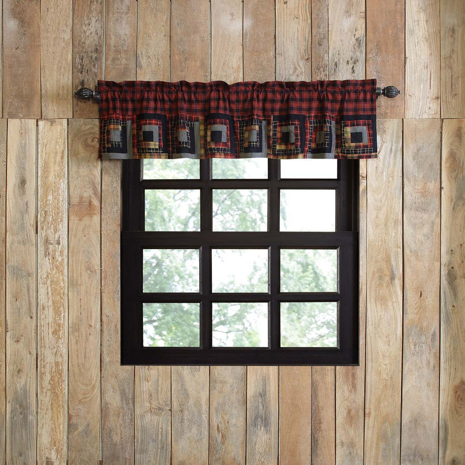 Oak & Asher Cumberland Patchwork Valance 16x72 By VHC Brands