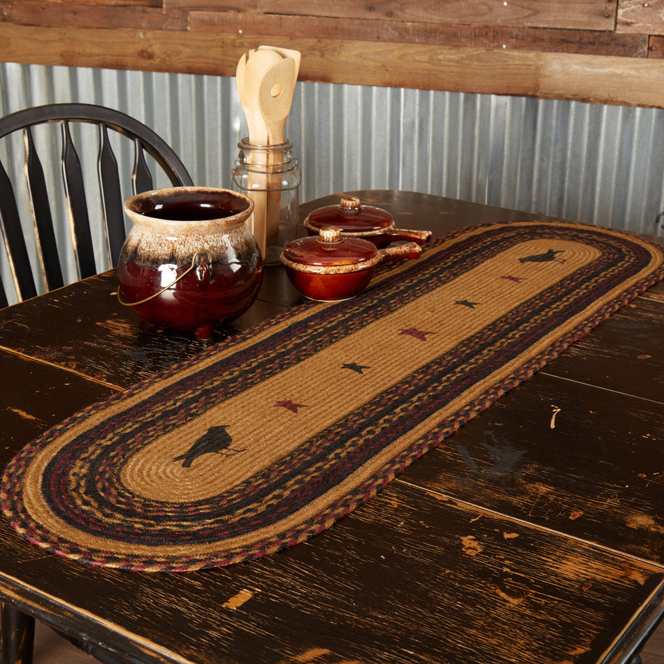 Heritage Farms Crow Jute Runner 13x48
