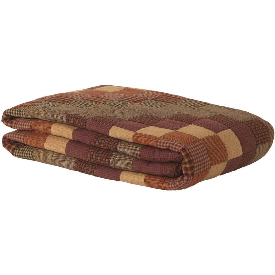 Mayflower Market Heritage Farms King Quilt 105Wx95L By VHC Brands