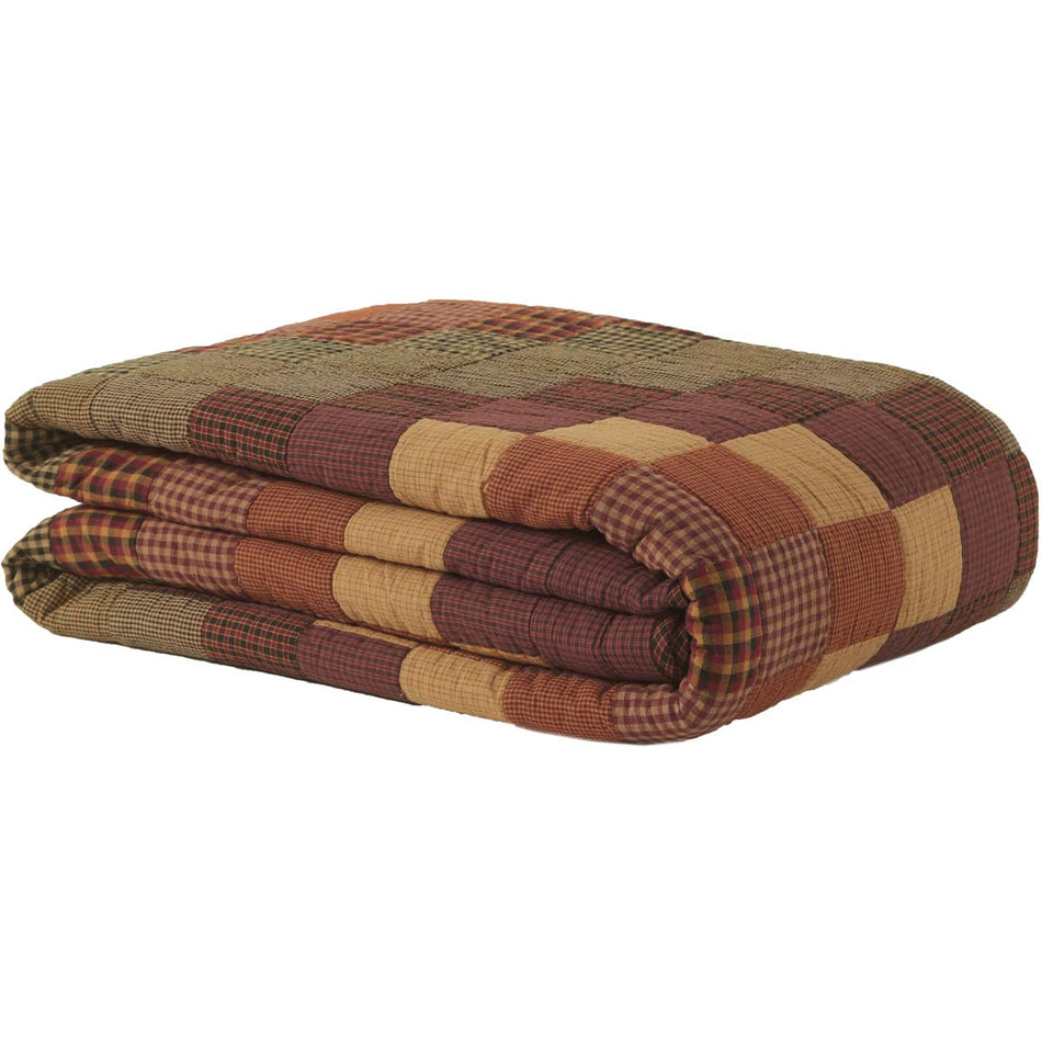 Mayflower Market Heritage Farms Twin Quilt 68Wx86L By VHC Brands