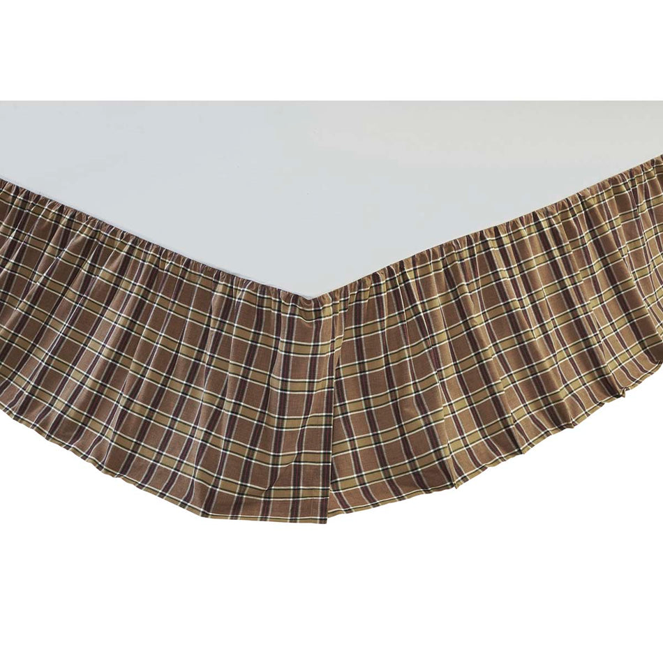 Oak & Asher Wyatt King Bed Skirt 78x80x16 By VHC Brands