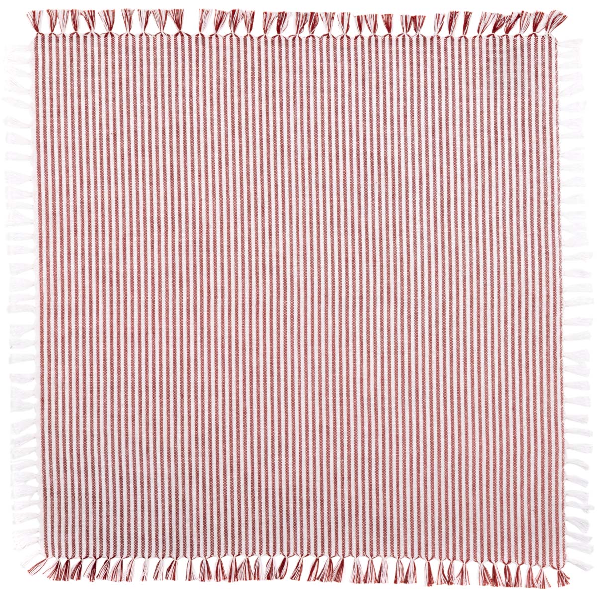 April & Olive Ashton Rust Napkin Set of 6 18x18 By VHC Brands