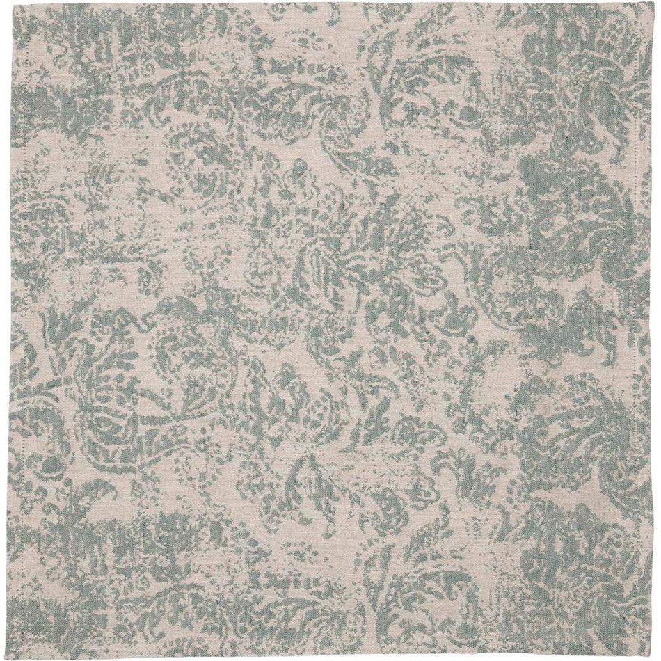 April & Olive Rebecca Green Napkin Set of 6 18x18 By VHC Brands