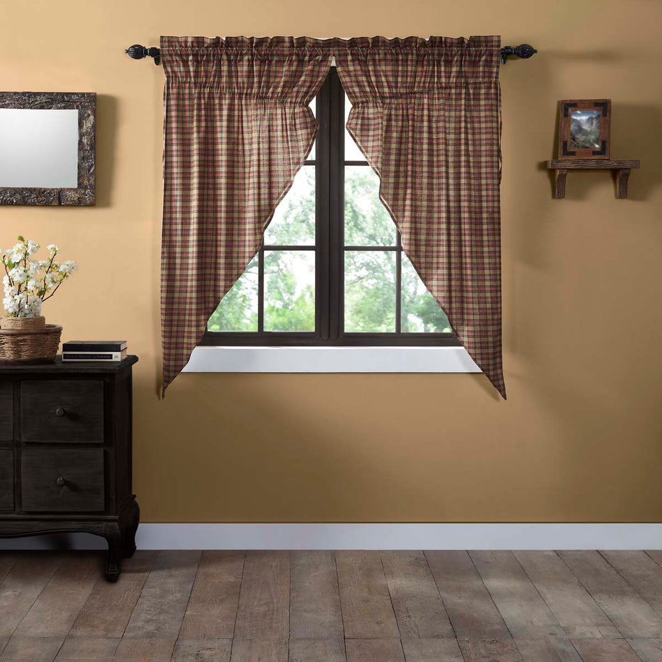 Oak & Asher Crosswoods Prairie Short Panel Set of 2 63x36x18 By VHC Brands