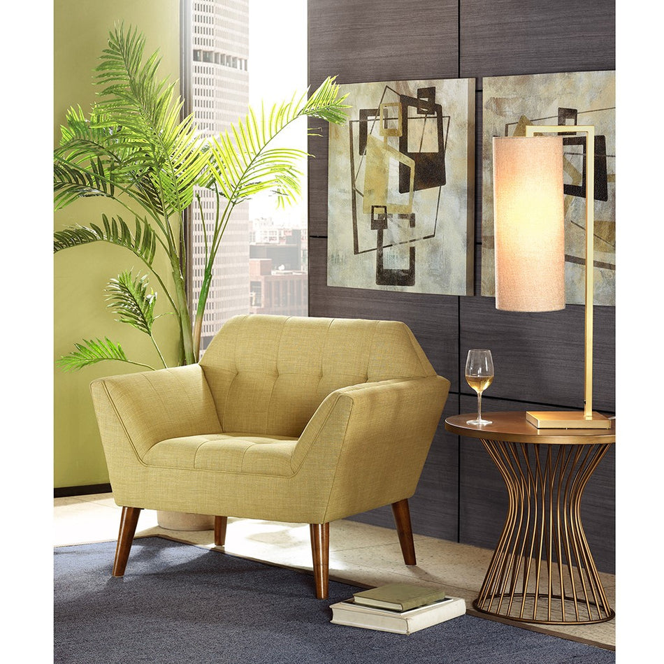 INK+IVY Newport Lounge Chair - Pale Green 
