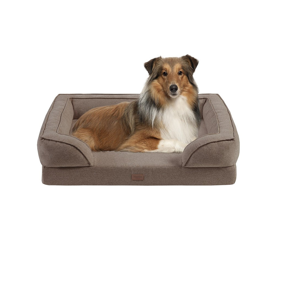 Bella Pet Couch - Brown - 20x25+5.5"