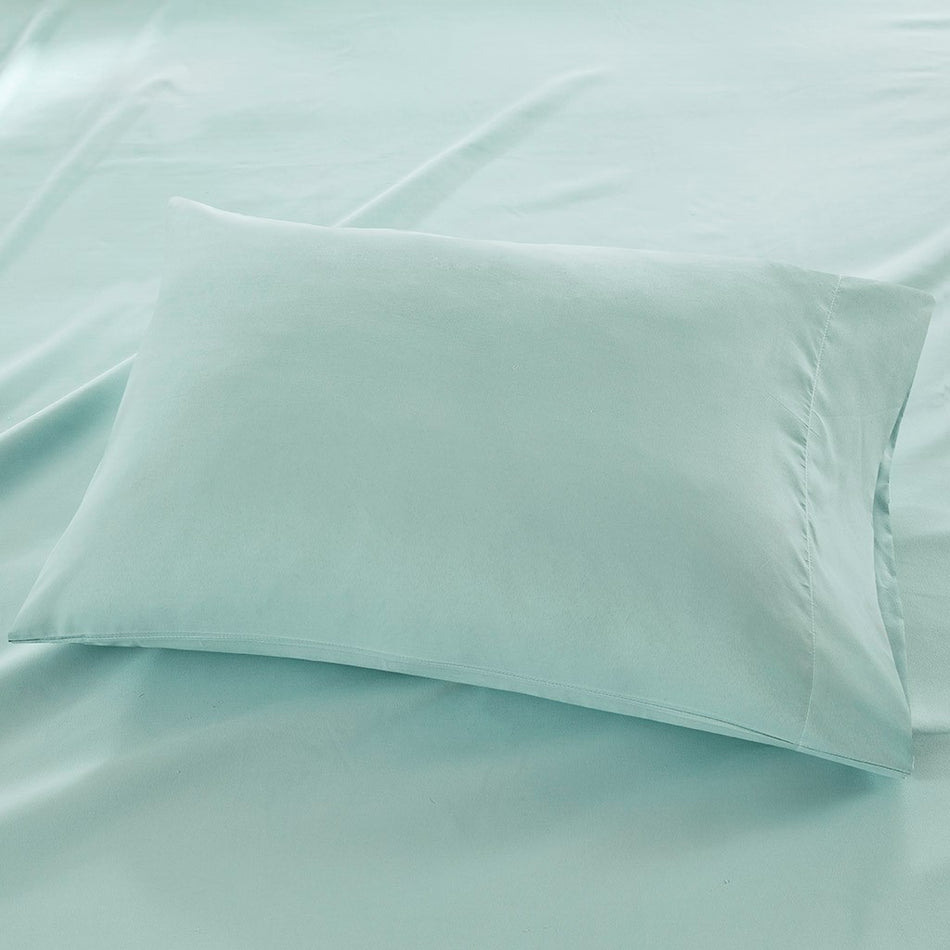 3M Microcell All Season Lightweight Sheet Set - Seafoam - Queen Size