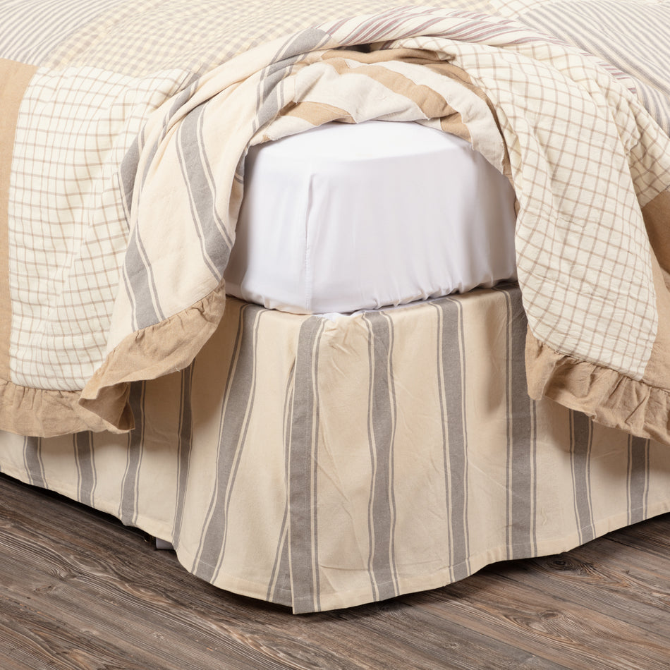 April & Olive Grace King Bed Skirt 78x80x16 By VHC Brands