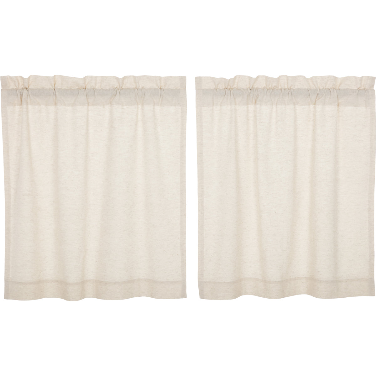 April & Olive Simple Life Flax Natural Tier Set of 2 L36xW36 By VHC Brands