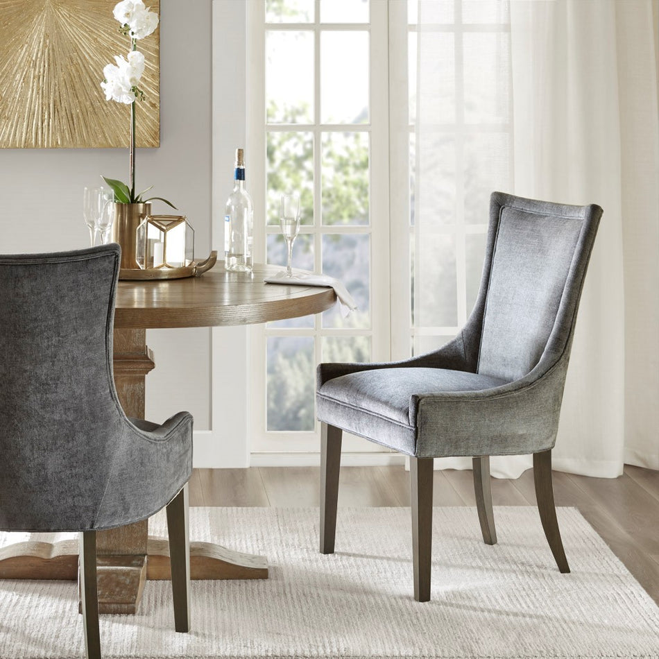 Madison Park Signature Ultra Dining Side Chair (set of 2) - Dark Gray 