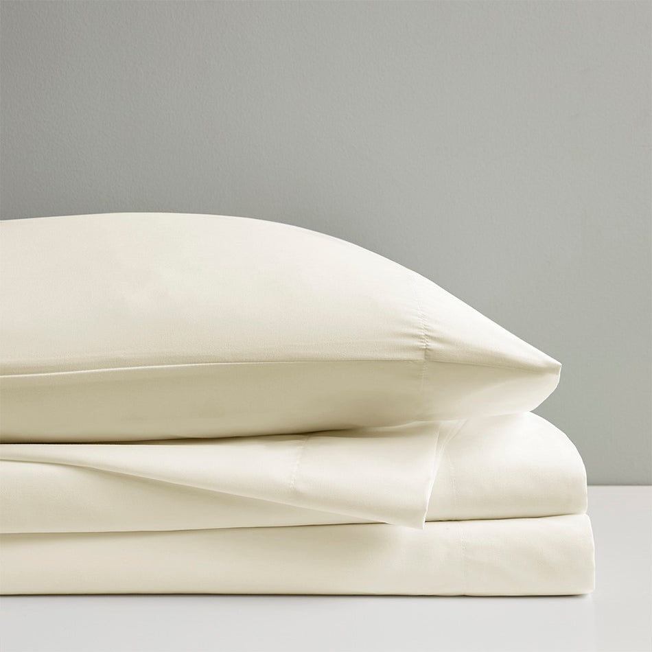 Smart Cool Microfiber Sheet Set - Ivory - Cal King Size