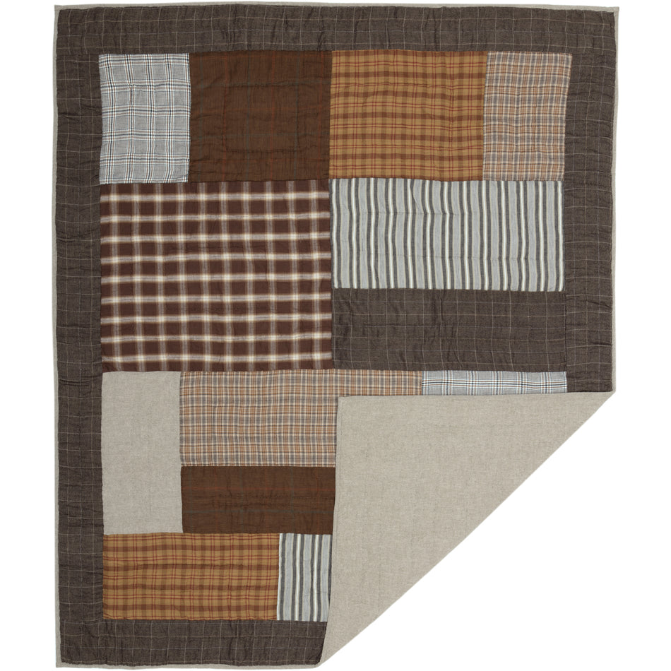 Oak & Asher Rory Quilted Throw 60x50 By VHC Brands