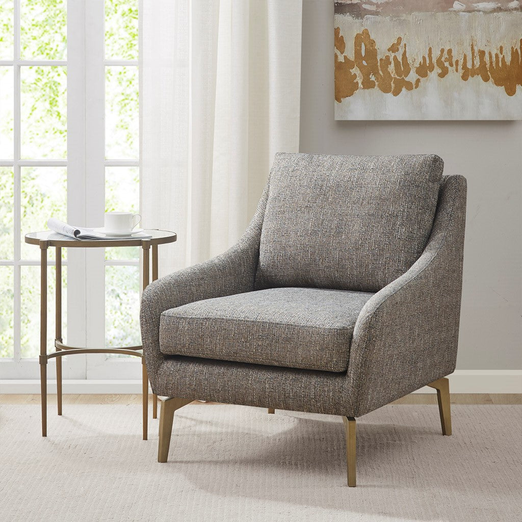 Madison Park Emma Accent Chair - Brown Multi 