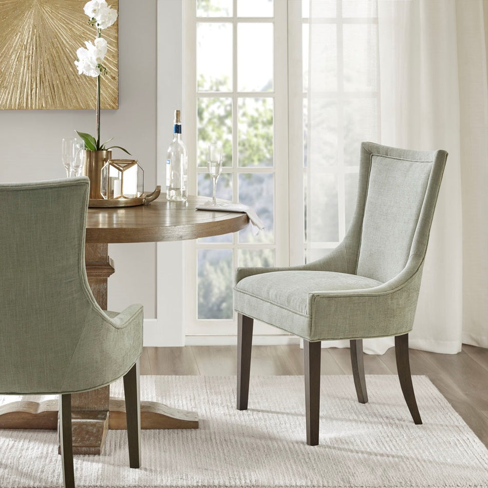 Madison Park Signature Ultra Dining Side Chair (set of 2) - Light Green Multi 