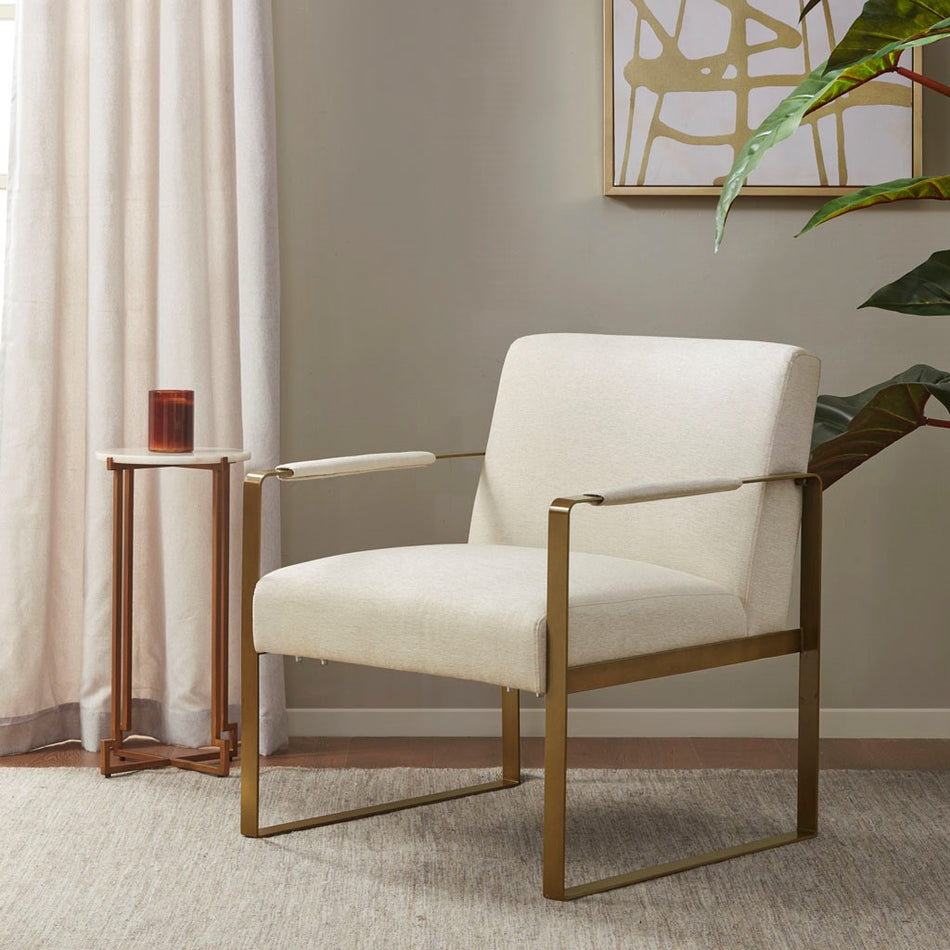 Martha Stewart Jayco Accent Chair - Cream 