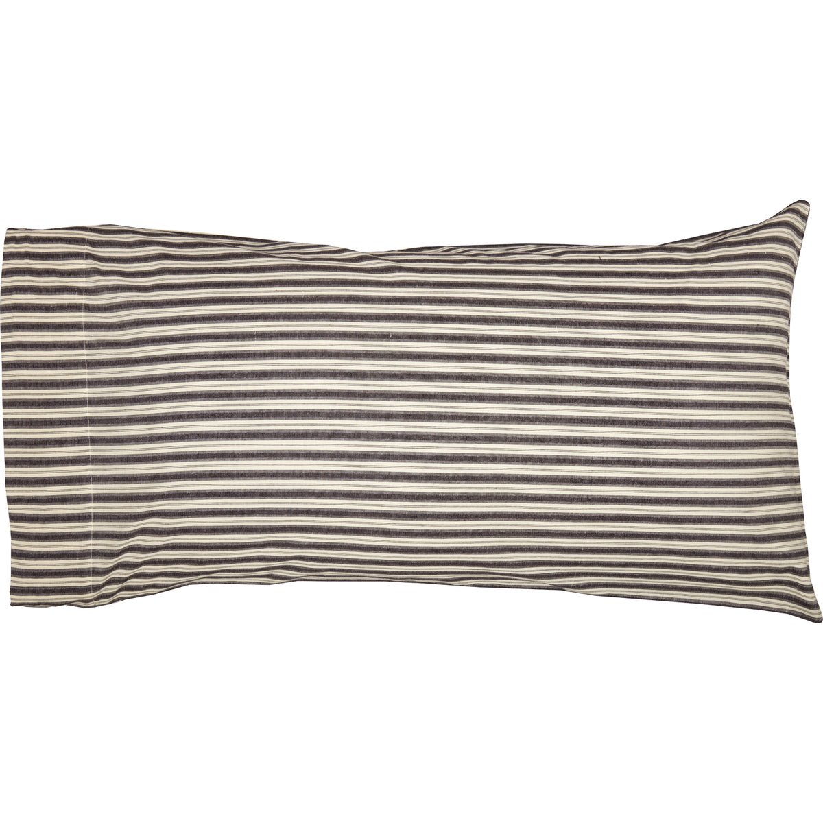 April & Olive Ashmont Ticking Stripe King Pillow Case Set of 2 21x40 By VHC Brands