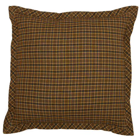 Oak & Asher Tea Cabin Patch Pillow 12x12 By VHC Brands