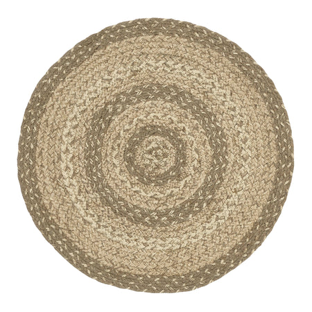 April & Olive Cobblestone Jute Trivet 15 By VHC Brands