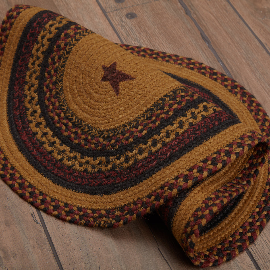 Mayflower Market Heritage Farms Crow Jute Rug Oval w/ Pad 20x30 By VHC Brands