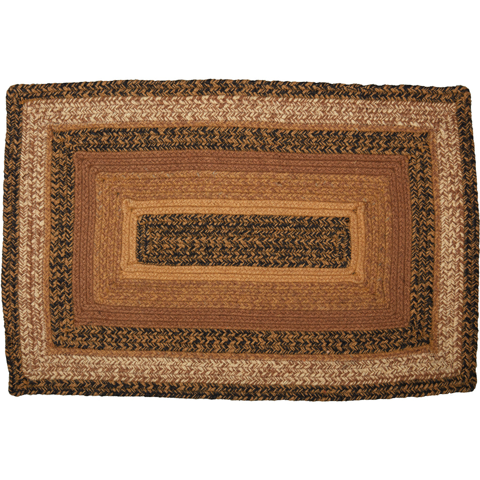 Mayflower Market Kettle Grove Jute Rug Rect w/ Pad 20x30 By VHC Brands