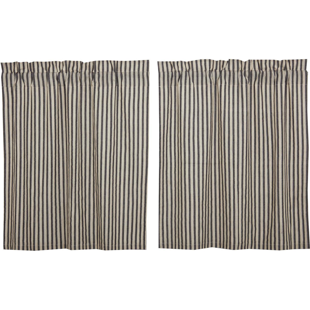 April & Olive Ashmont Ticking Stripe Tier Set of 2 L36xW36 By VHC Brands
