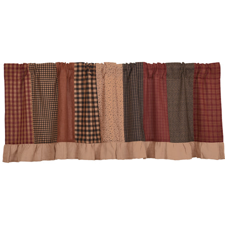 Mayflower Market Maisie Patchwork Valance 19x60 By VHC Brands