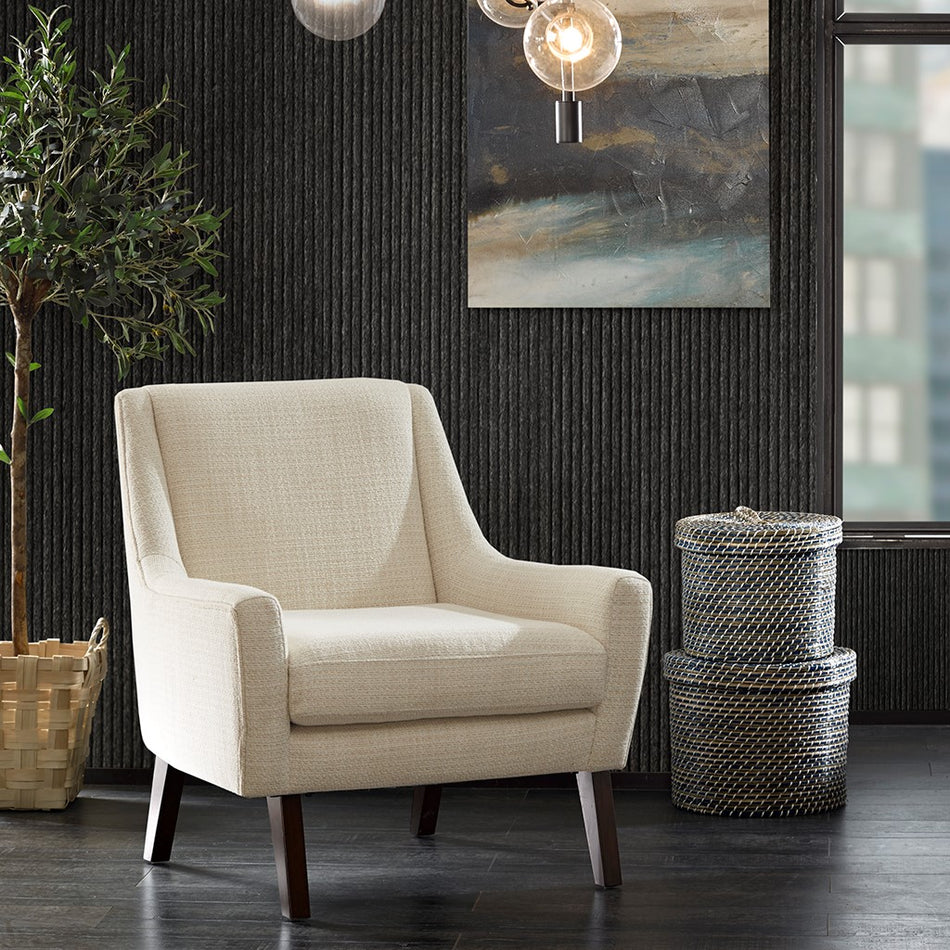 INK+IVY Scott Accent Chair - Cream / Morrocco 