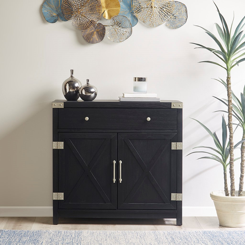 Madison Park Ellie Accent Chest - Black 