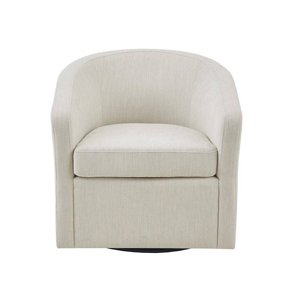 Amber Swivel Chair - Ivory