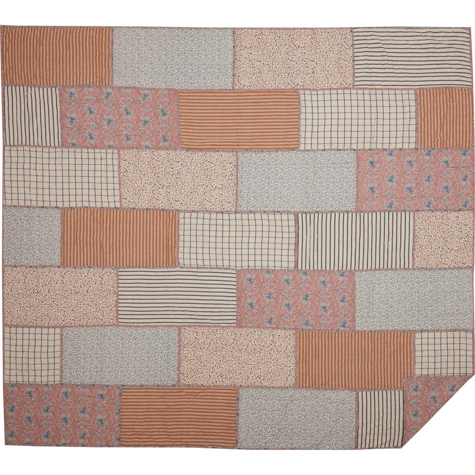 April & Olive Kaila King Quilt 105Wx95L By VHC Brands