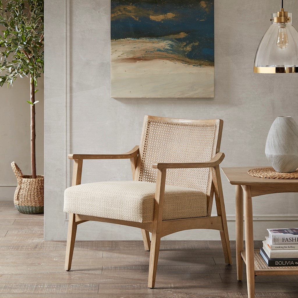 INK+IVY Kelly Accent Chair - Light Brown 