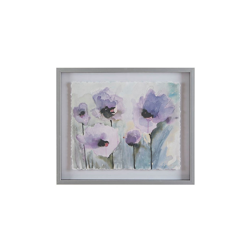 Lilac Blooming Spring Frame Graphic - Purple