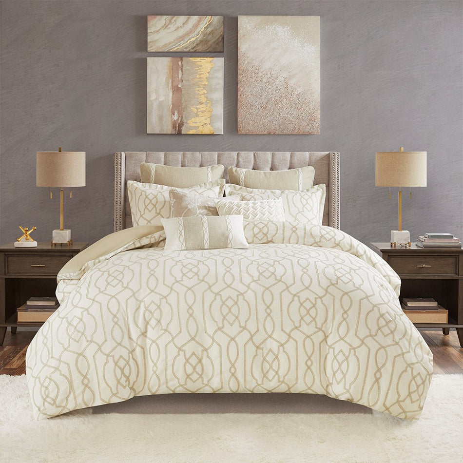 Clarity Comforter Set - Neutral - Queen Size