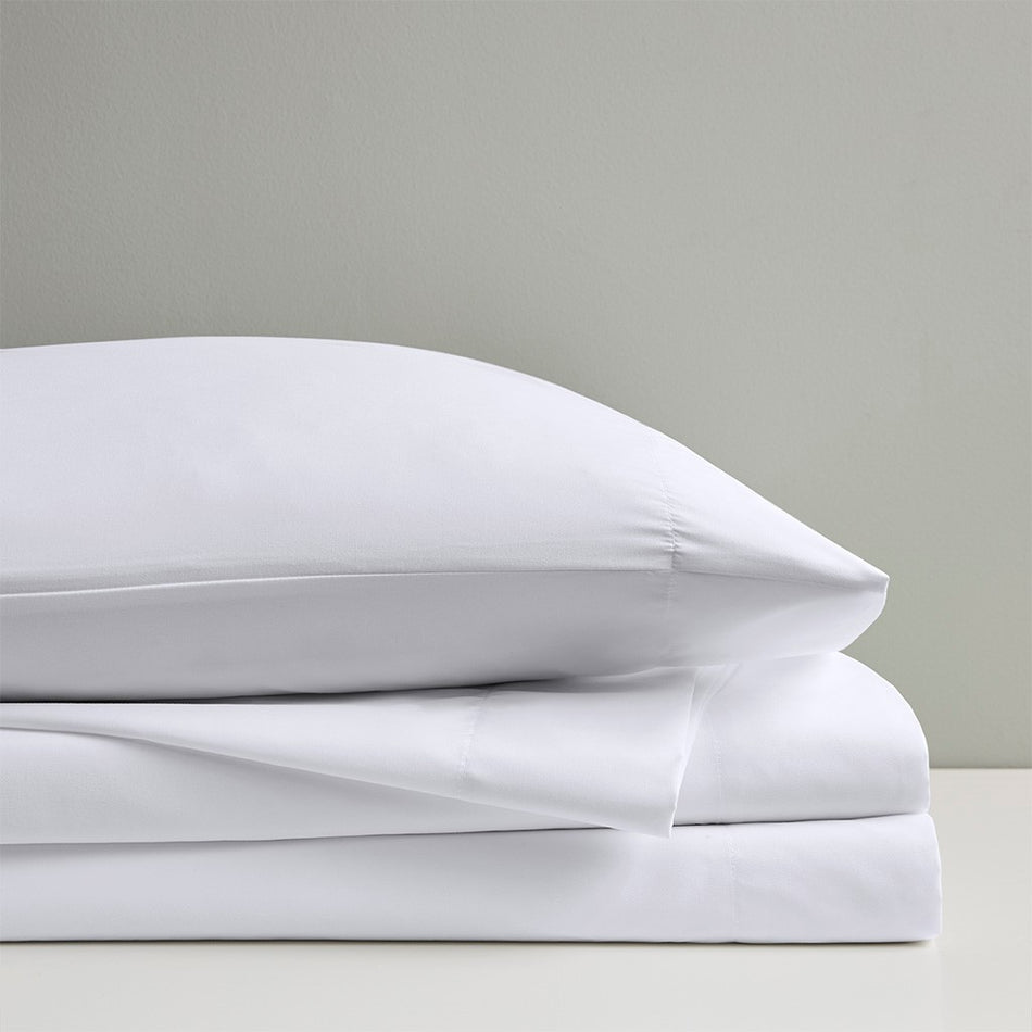 Smart Cool Microfiber Sheet Set - White - Twin Size