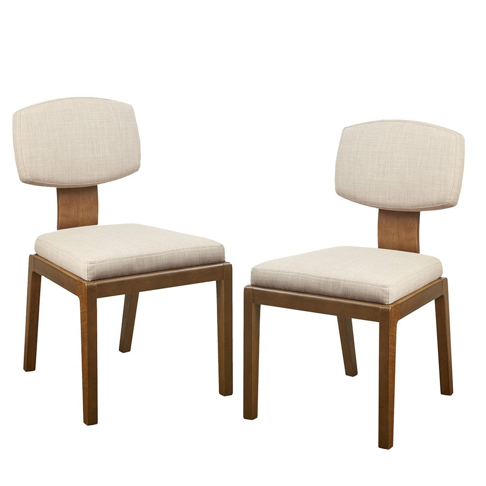 INK+IVY Lemmy Armless Upholstered Dining Chair Set of 2 - Tan 