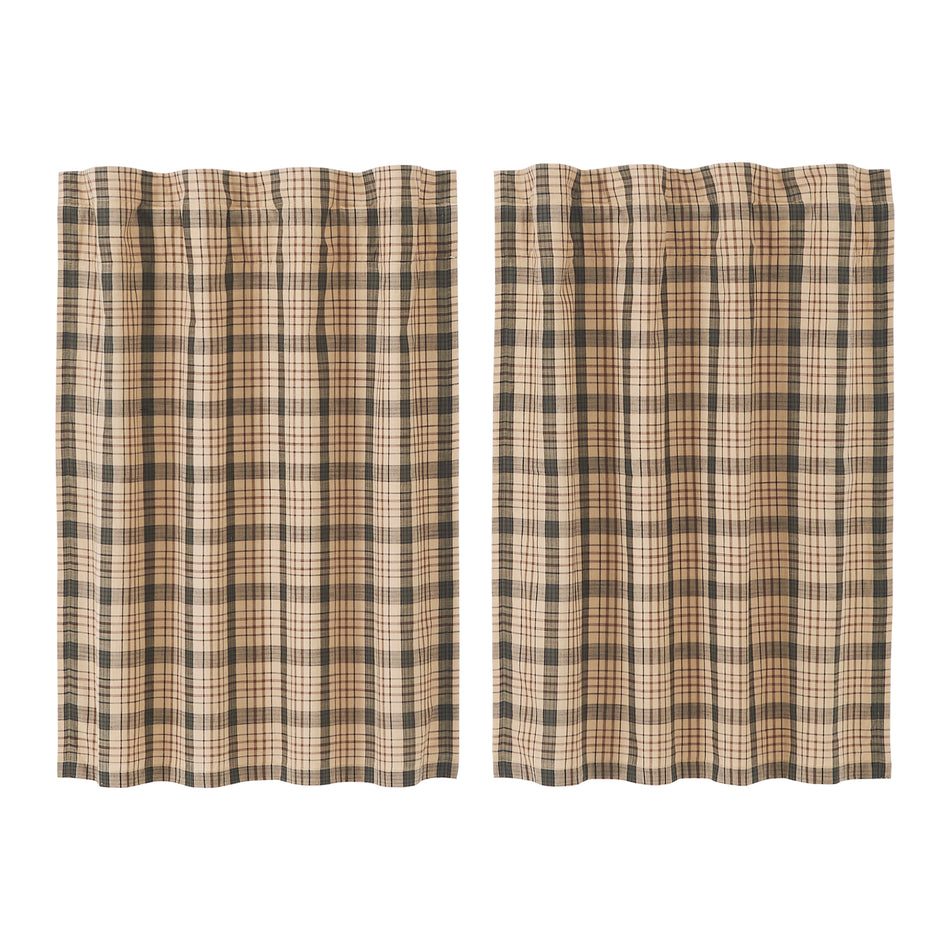 Mayflower Market Cider Mill Plaid Tier Set of 2 L36xW36 By VHC Brands