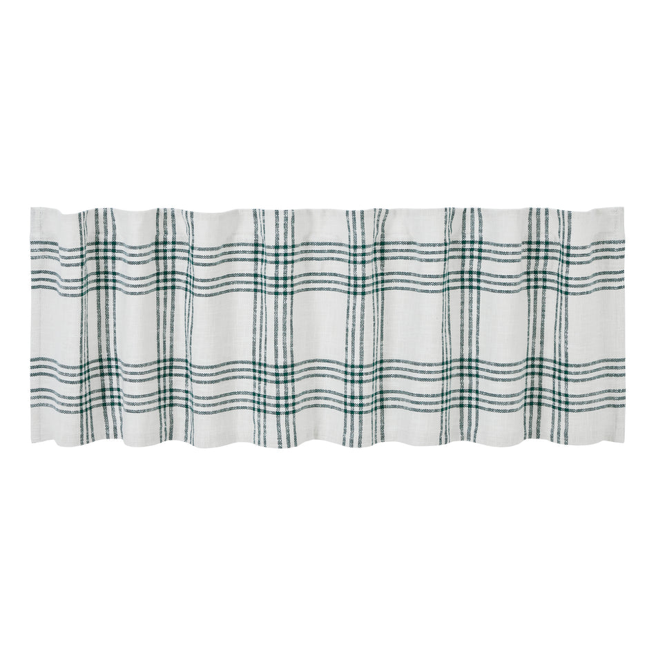 April & Olive Pine Grove Plaid Valance 19x72 By VHC Brands