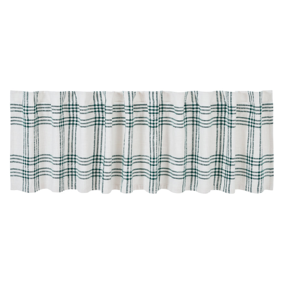 April & Olive Pine Grove Plaid Valance 19x90 By VHC Brands