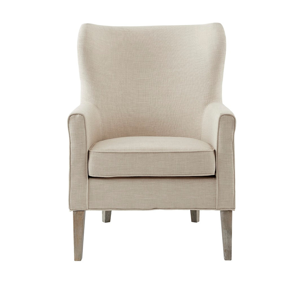 Colette Accent Wingback Chair - Natural